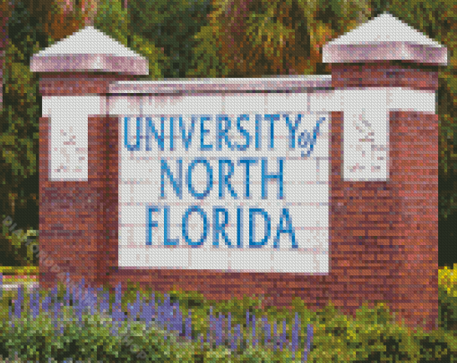 University Of North Florida Diamond Painting