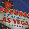 Welcome To Las Vegas Nevada Diamond Painting