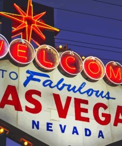 Welcome To Las Vegas Nevada Diamond Painting