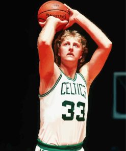 Young Larry Bird Basketballer Diamond Painting