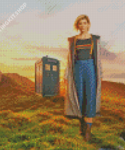 13th Doctor Doctor Who Diamond Painting