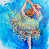 Abstract Ballerina Art Diamond Painting