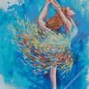 Abstract Ballerina Art Diamond Painting