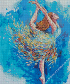 Abstract Ballerina Art Diamond Painting