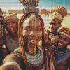 Africans Selfie Diamond Painting