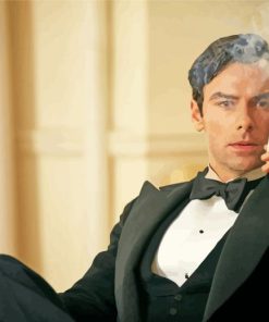 Aidan Turner Smoking Diamond Painting