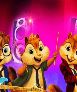 Alvin And The Chipmunks Band Diamond Painting