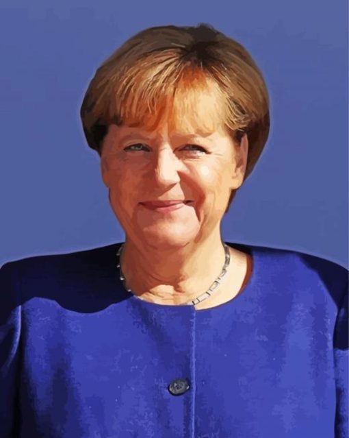 Angela Merkel Diamond Painting