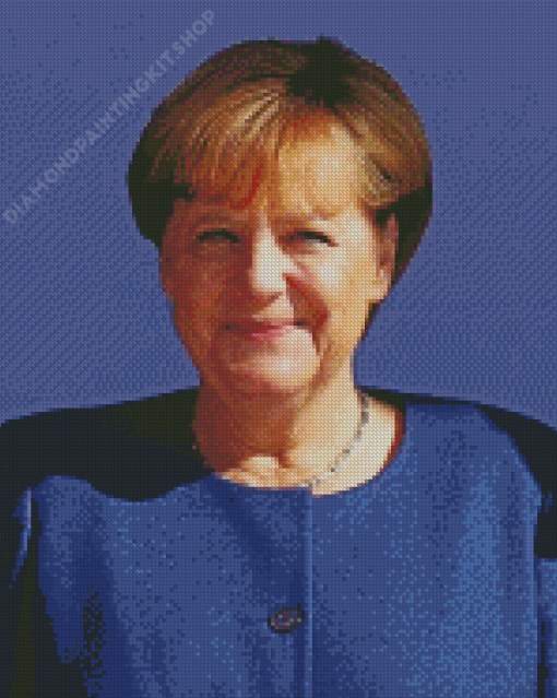 Angela Merkel Diamond Painting