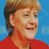 Angela Merkel Smiling Diamond Painting