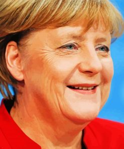 Angela Merkel Smiling Diamond Painting