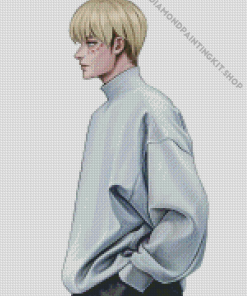 Armin Arlert Side Profile Diamond Painting