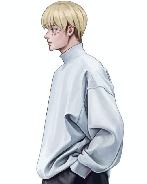 Armin Arlert Side Profile Diamond Painting