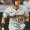 Astros Michael Brantley Baseballer Diamond Painting