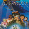 Atlantis The Lost Empire Movie Poster Diamond Painting