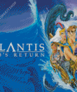 Atlantis The Lost Empire Poster Diamond Painting