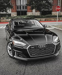 Audi A3 Black Car Diamond Painting