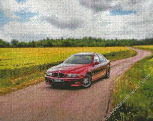 BMW E39 Car Diamond Painting