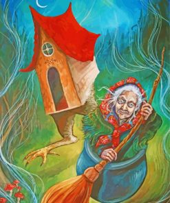 Baba Yaga Tale Diamond Painting