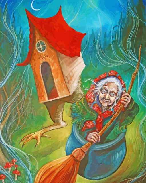 Baba Yaga Tale Diamond Painting