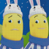 Bananas In Pajamas Animated Tv Serie Diamond Painting