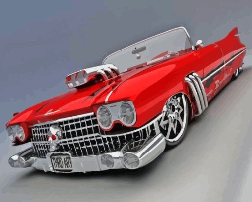 Beast Cadillac 1959 Diamond Painting