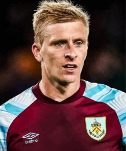 Ben Mee Burnley Footballer Diamond Painting