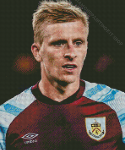 Ben Mee Burnley Footballer Diamond Painting