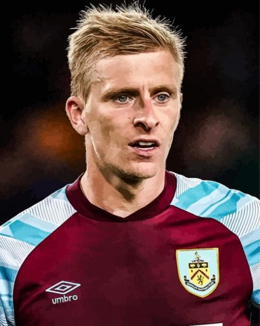 Ben Mee Burnley Footballer Diamond Painting