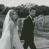 Black And White Taylor Lautner Wedding Diamond Painting