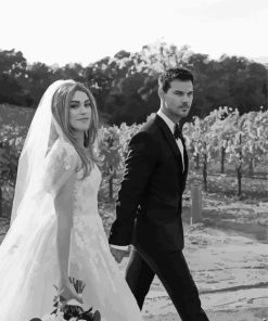 Black And White Taylor Lautner Wedding Diamond Painting