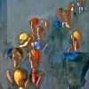 Blaues Bild Oskar Schlemmer Diamond Painting