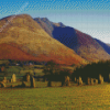 Blencathra Hill Landscape Diamond Painting