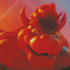 Bowser Mario Diamond Painting