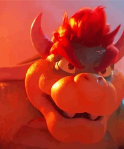 Bowser Mario Diamond Painting