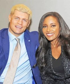 Brandi And Cody Rhodes Diamond Painting