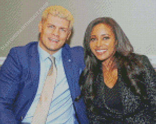 Brandi And Cody Rhodes Diamond Painting