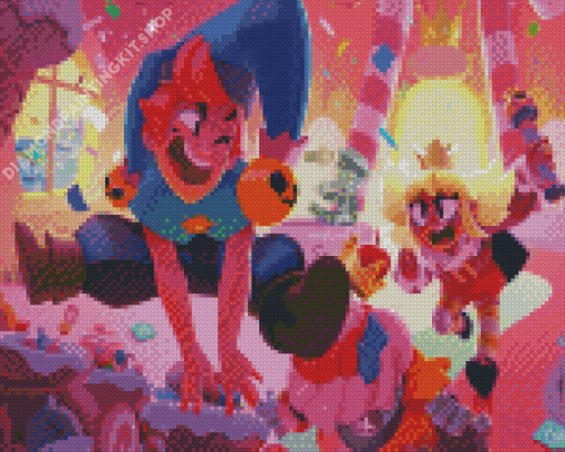 Brawl Stars Game Characters Diamond Painting