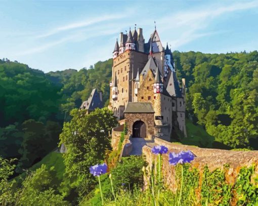 Burg Eltz Wierschem Germany Diamond Painting