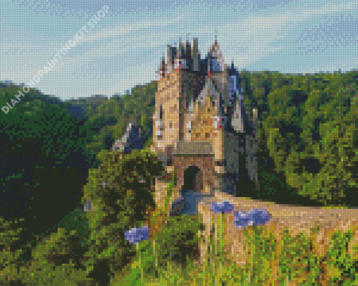 Burg Eltz Wierschem Germany Diamond Painting