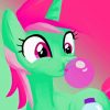 Cartoon Unicorn Blowing Bubble Gum Diamond Painting