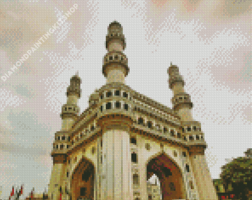 Charminar Hyderabad Diamond Painting