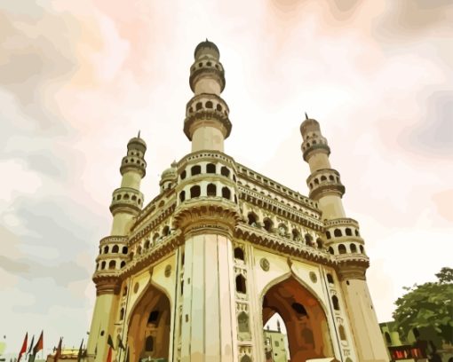 Charminar Hyderabad Diamond Painting