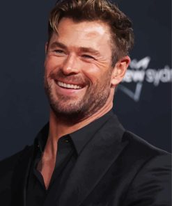 Chris Hemsworth Smiling Diamond Painting