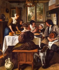 Classic Family Meal Diamond Painting