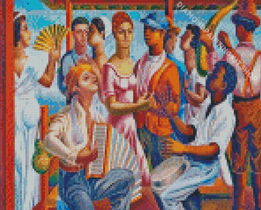 Dominican People Diamond Painting