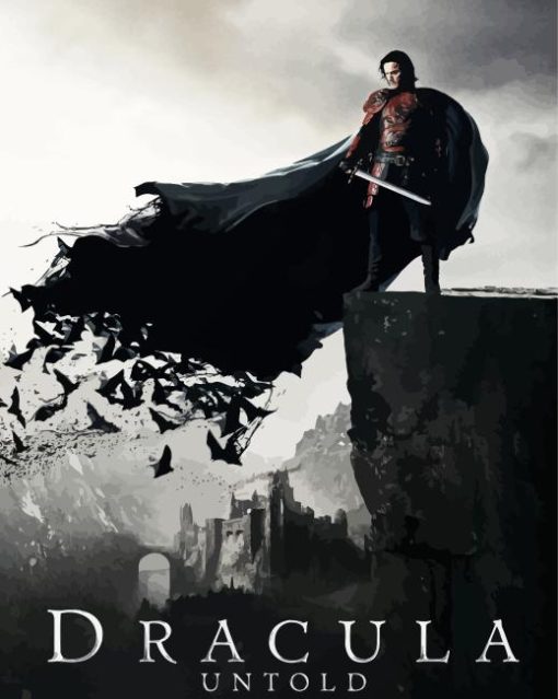 Dracula Untold Poster Diamond Painting