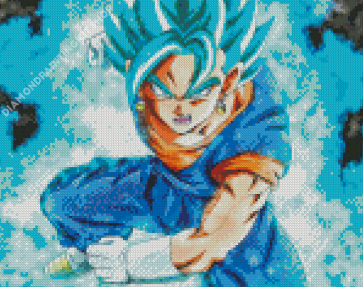 Dragon Ball Vegito Diamond Painting