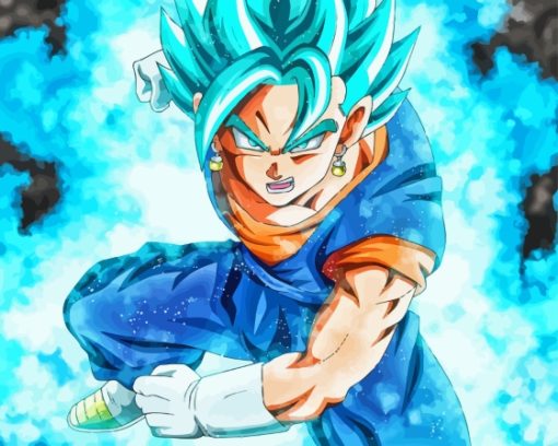 Dragon Ball Vegito Diamond Painting