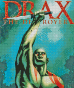 Drax Poster Diamond Painting